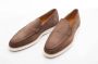 Magnanni Taupe Suède Instapper Heren Schoenen Brown Heren - Thumbnail 3