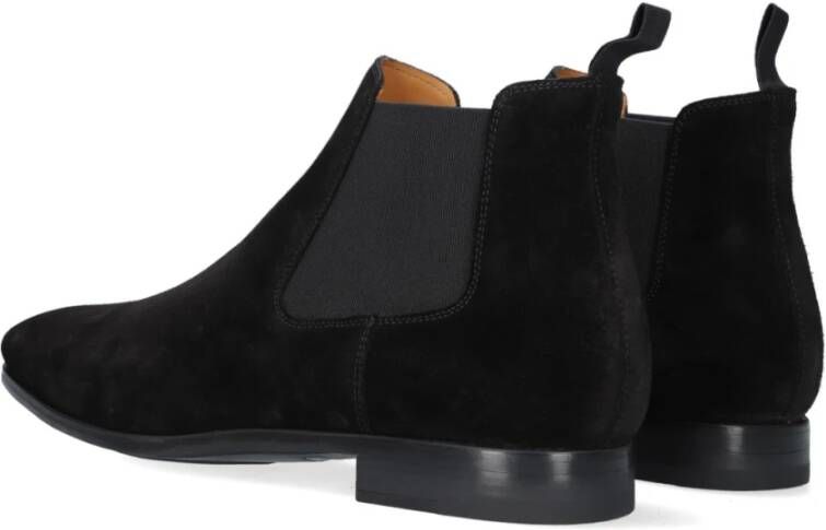 Magnanni Zwarte Suède Chelsea Boot