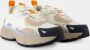 Maison Kitsuné Witte Leren Sneakers Acer Leaf Multicolor Heren - Thumbnail 2