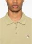 Maison Kitsuné Groene Polo met Vosjeslogo - Thumbnail 2