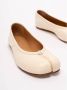 Maison Margiela Witte Instap Platte Schoenen met Tabi Split-teen White Dames - Thumbnail 12