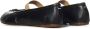 Maison Margiela Black Tabi Ballerinas in zwart - Thumbnail 4