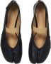 Maison Margiela Black Tabi Ballerinas in zwart - Thumbnail 5