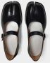 Maison Margiela Mary-Jane Tabi in zwart leer Black Dames - Thumbnail 6