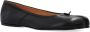 Maison Margiela Tabi Ballet Flats Stijlvolle Leren Schoenen Black Dames - Thumbnail 5