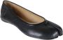 Maison Margiela Tabi Ballet Flats Stijlvolle Leren Schoenen Black Dames - Thumbnail 10