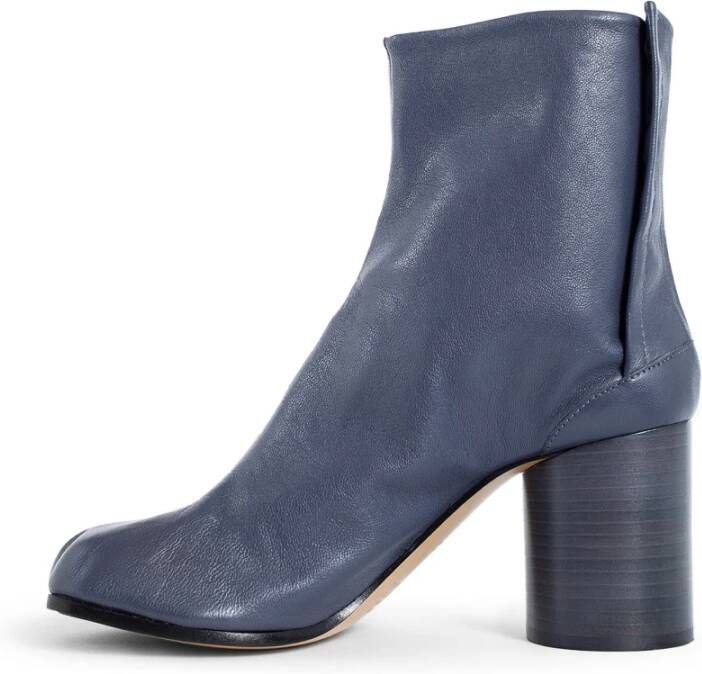 Maison Margiela Tabi Leren Enkellaarzen