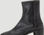 Maison Margiela Zwarte haklaarzen met Tabi split-teen ontwerp Zwart Heren - Thumbnail 3