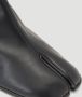 Maison Margiela Zwarte haklaarzen met Tabi split-teen ontwerp Zwart Heren - Thumbnail 5