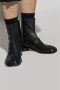 Maison Margiela Zwarte Split-Teen Enkellaarzen voor Mannen Black Heren - Thumbnail 2