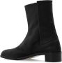 Maison Margiela Zwarte Split-Teen Enkellaarzen voor Mannen Black Heren - Thumbnail 4