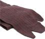 Maison Margiela Burgundy Lange Bootleg Broek - Thumbnail 2