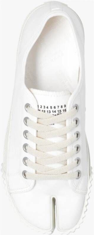 Maison Margiela Cotton Lace-Up Sneakers
