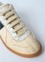 Maison Margiela Distressed Panel Sneakers Made in Italy Beige Dames - Thumbnail 9