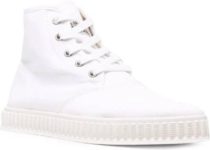 Maison Margiela Witte Elegante Gesloten Platte Sneakers White Dames