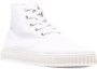 Maison Margiela Witte Elegante Gesloten Platte Sneakers White Dames - Thumbnail 4