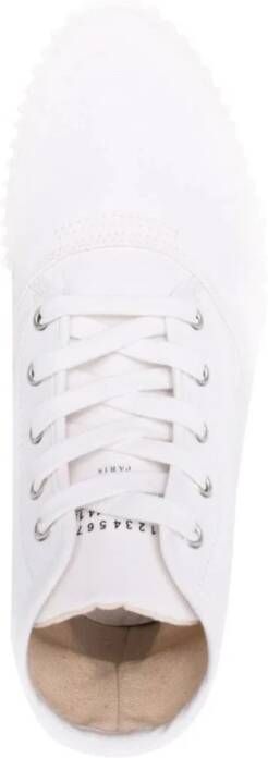 Maison Margiela Elegante Witte Damessneakers White Dames