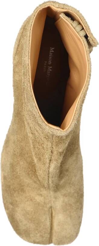 Maison Margiela Enkellaarsjes met hak en Tabi-uitsnijding