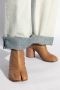 Maison Margiela Enkellaarzen met hak en tabi-uitsnijding Beige Dames - Thumbnail 3