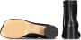 MM6 Maison Margiela Gehakte enkellaarzen van korrelig kalfsleer Zwart Dames - Thumbnail 5