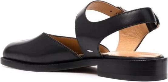 Maison Margiela Flat Sandals Black Dames