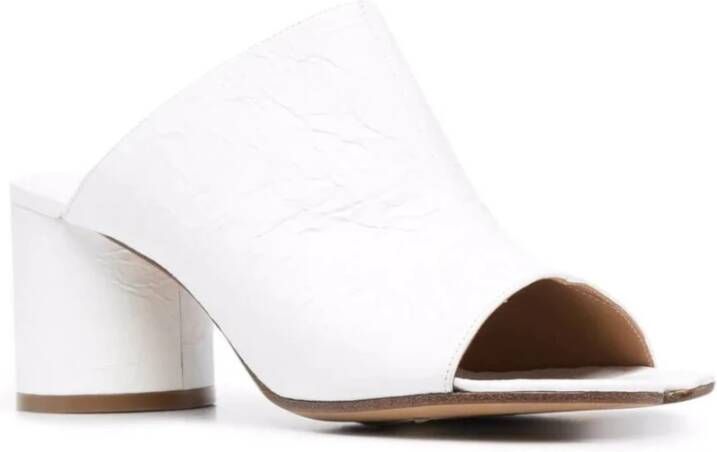 Maison Margiela Flat Sandals White Dames