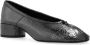 Maison Margiela Tabi Ballerina Metallic Zwarte Schoenen Black Dames - Thumbnail 4