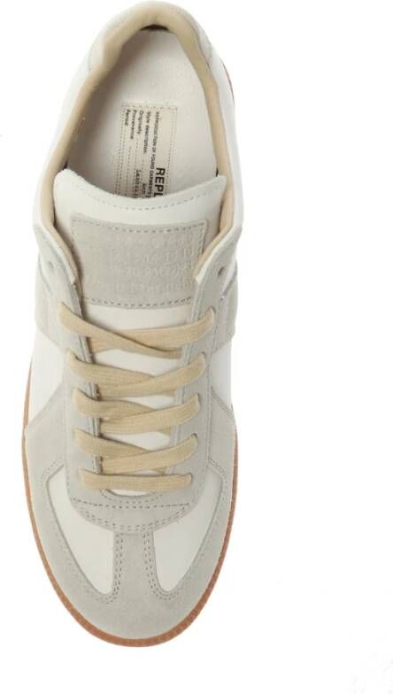 Maison Margiela Gepatchte sneakers Wit Dames