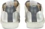Maison Margiela Grijze Sneakers met Goudkleurige Panelen - Thumbnail 2