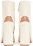 Maison Margiela Four Stitches 100mm Enkellaarzen White Dames - Thumbnail 4