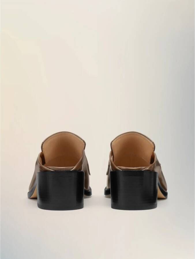 Maison Margiela Houten Tabi Loafer Muiltjes Schoenen