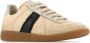 Maison Margiela Distressed Panel Sneakers Made in Italy Beige Dames - Thumbnail 14