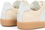 Maison Margiela Low-Top Leather Sneakers Beige Heren - Thumbnail 3