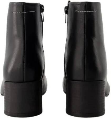 Maison Margiela Leather boots Black Dames