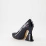 Maison Margiela Leren Plateau Pumps One Stitch Black Dames - Thumbnail 6