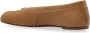 Maison Margiela Uitgesneden leren ballerina's met platte zool Beige Dames - Thumbnail 17