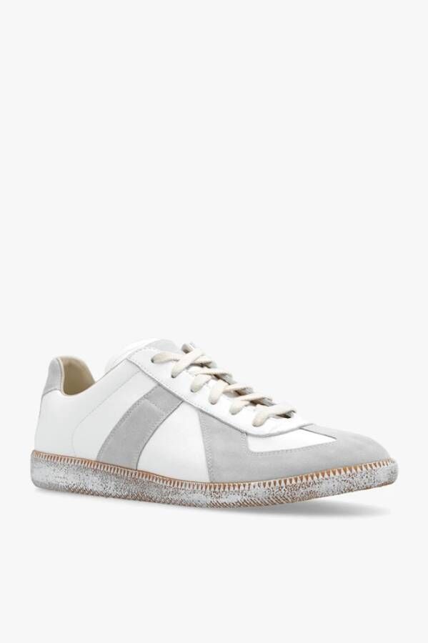 Maison Margiela Leren sneakers Beige Heren