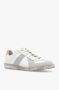 Maison Margiela Witte Sneakers met Grijze Suede Inzetstukken White Heren - Thumbnail 7