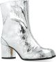 Maison Margiela Leren `Tabi` laarzen Gray Dames - Thumbnail 4