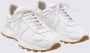 Maison Margiela Suede Hiel Stoffen Sneakers met Contrasterende Zool White Heren - Thumbnail 2