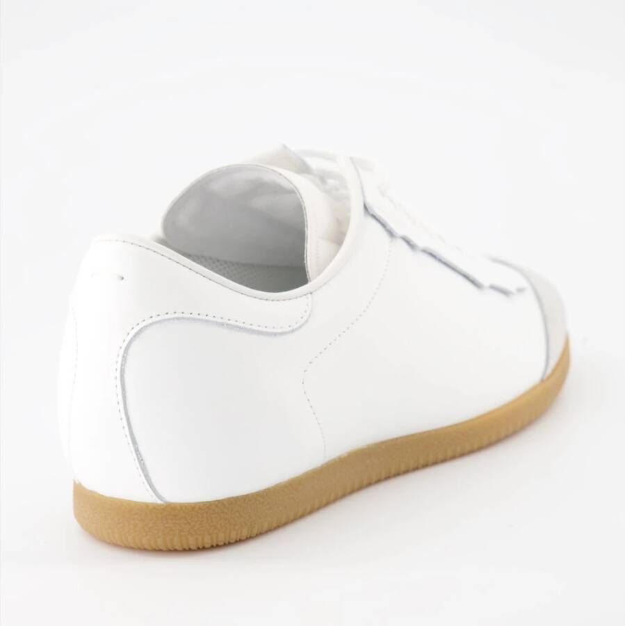 Maison Margiela Lichtgewicht Vetersneakers White Dames