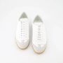 Maison Margiela Witte kalfsleren sneakers voor White - Thumbnail 9