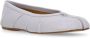 Maison Margiela Lila Leren Ballerina met Tabi-teen Purple Dames - Thumbnail 4