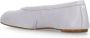 Maison Margiela Lila Leren Ballerina met Tabi-teen Purple Dames - Thumbnail 5