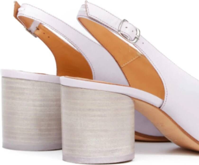 Maison Margiela Lila Slingback Sandalen