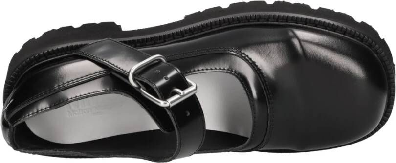 Maison Margiela Platte schoenen Zwart