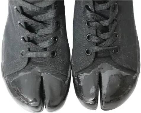 Maison Margiela Pre-owned Cotton boots Black Dames