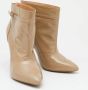 Maison Margiela Pre-owned Leather boots Beige Dames - Thumbnail 4