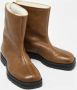 Maison Margiela Pre-owned Leather boots Brown Dames - Thumbnail 4