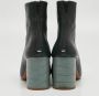 Maison Margiela Pre-owned Leather boots Green Dames - Thumbnail 5